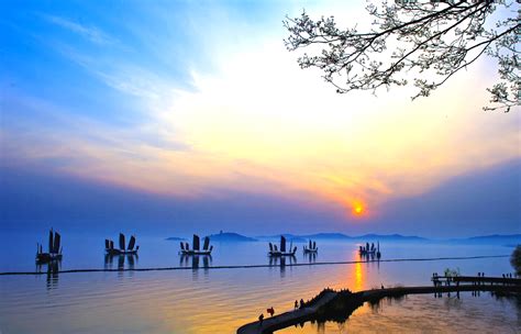 太湖風景區，水光山色之美！