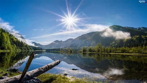  天目湖風景區，陽光明媚的湖光山色與清新的空氣！